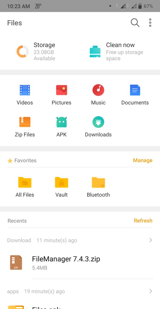 file manager without ads