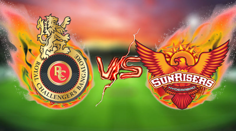 SRH vs RCB