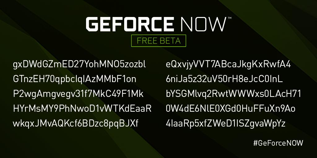 NVIDIA GeForce NOW promo code free