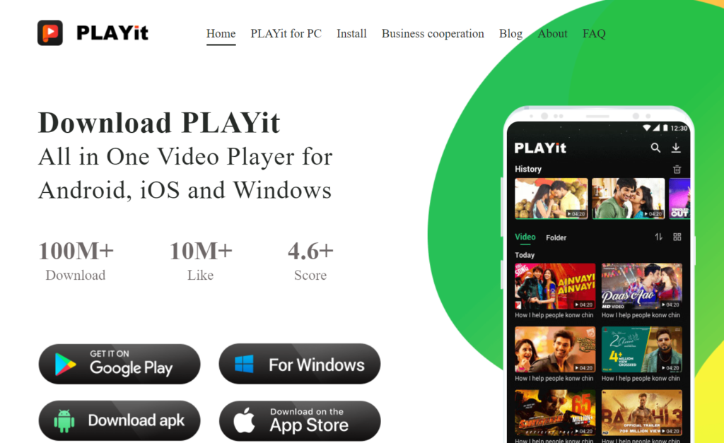 Is PLAYit app safe for Android
